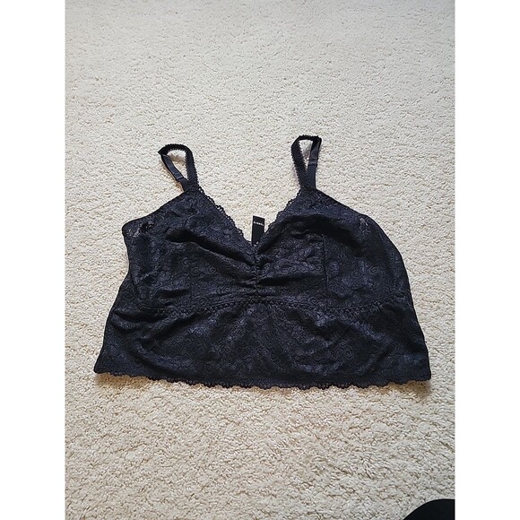 Torrid Other - TORRID CURVE Women’s Size 3 (3XL) Bra Bralette Black Lace Wireless Adj Strap